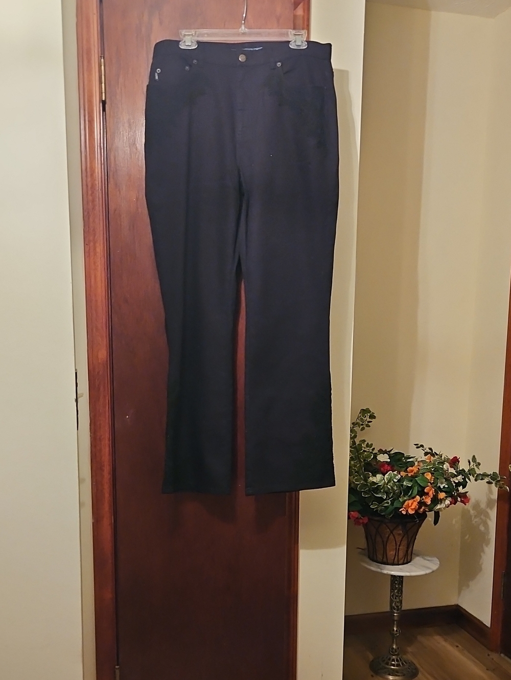 Lauren Ralph Lauren Black Boot-Cut Jeans